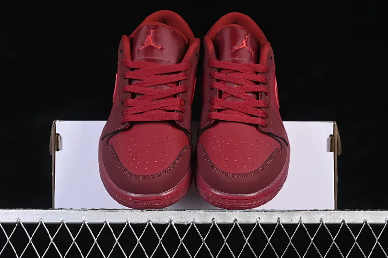 All categories Air Jordan Jordan series basketball shoes Air Jordan 1 Low Air Jordan 1 Low AJ1 Joe 1 raw rubber wine red low-top retro cultural basketball shoes IB7012-600